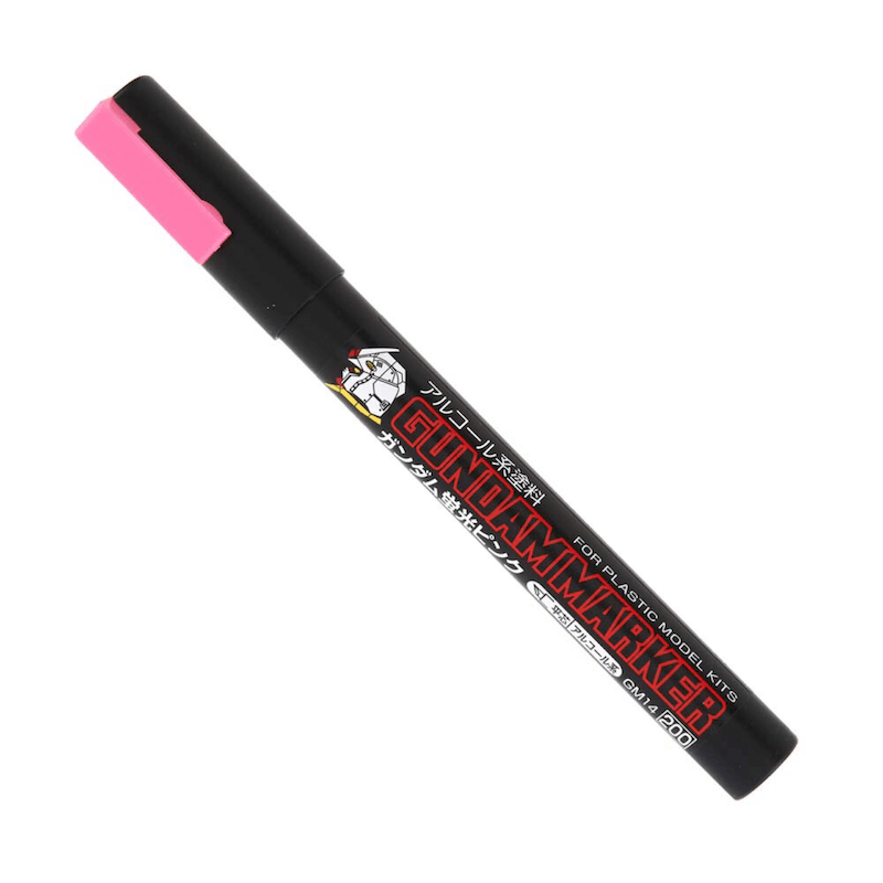 ปากกากันดั้มมาร์คเกอร์ GM14 Gundam Marker #Flourescent Pink