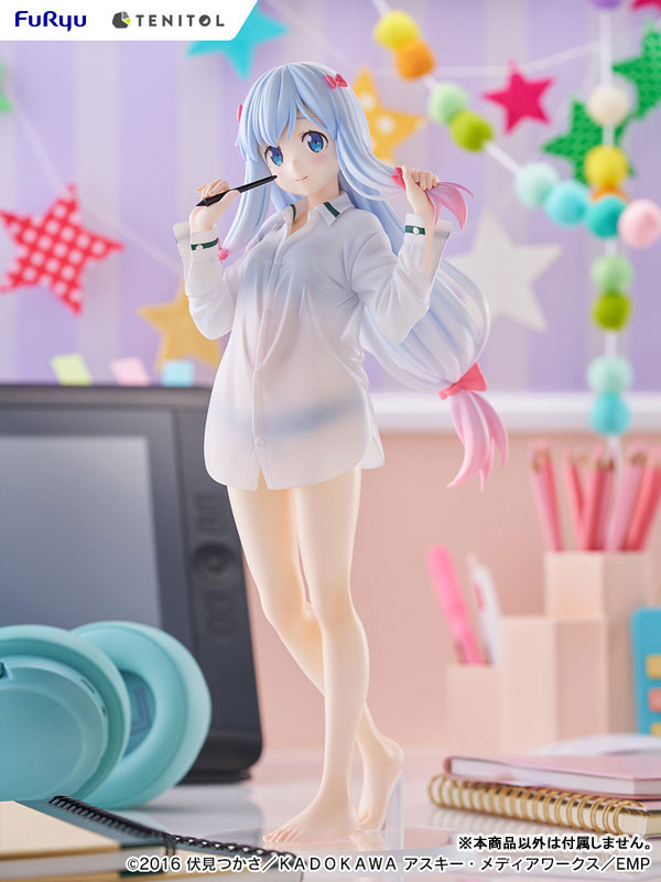 TENITOL TALL Eromanga Sensei Sagiri Izumi Shirt ver. Complete Figure(Pre-order)