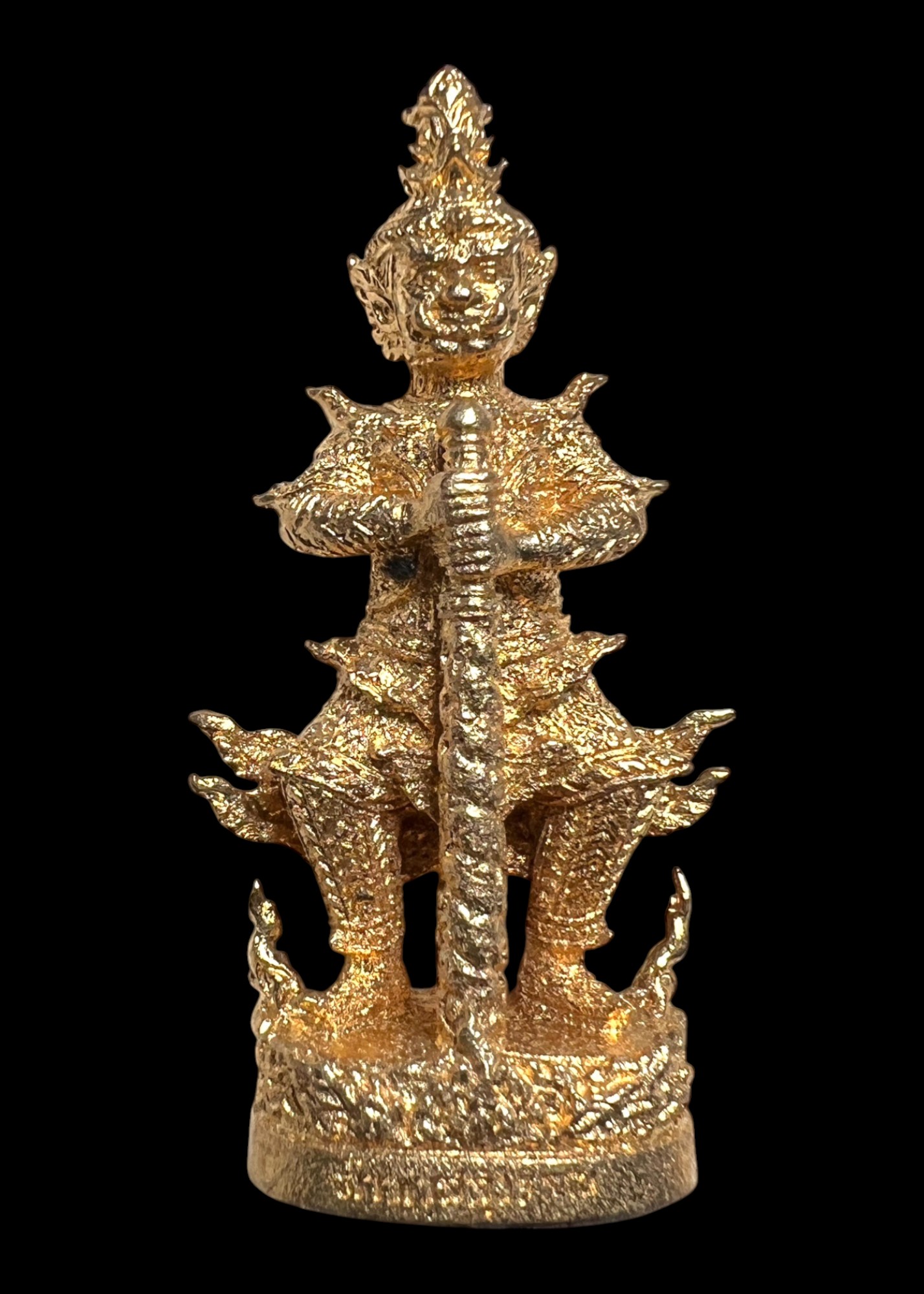 ท้าวเวสสุวรรณ (รุ่น:ดวงเศรษฐี, เนื้อทองเหลือง) Thao Wessuwan. (series:Billionaire’s Fate, brass material) SKU-01530