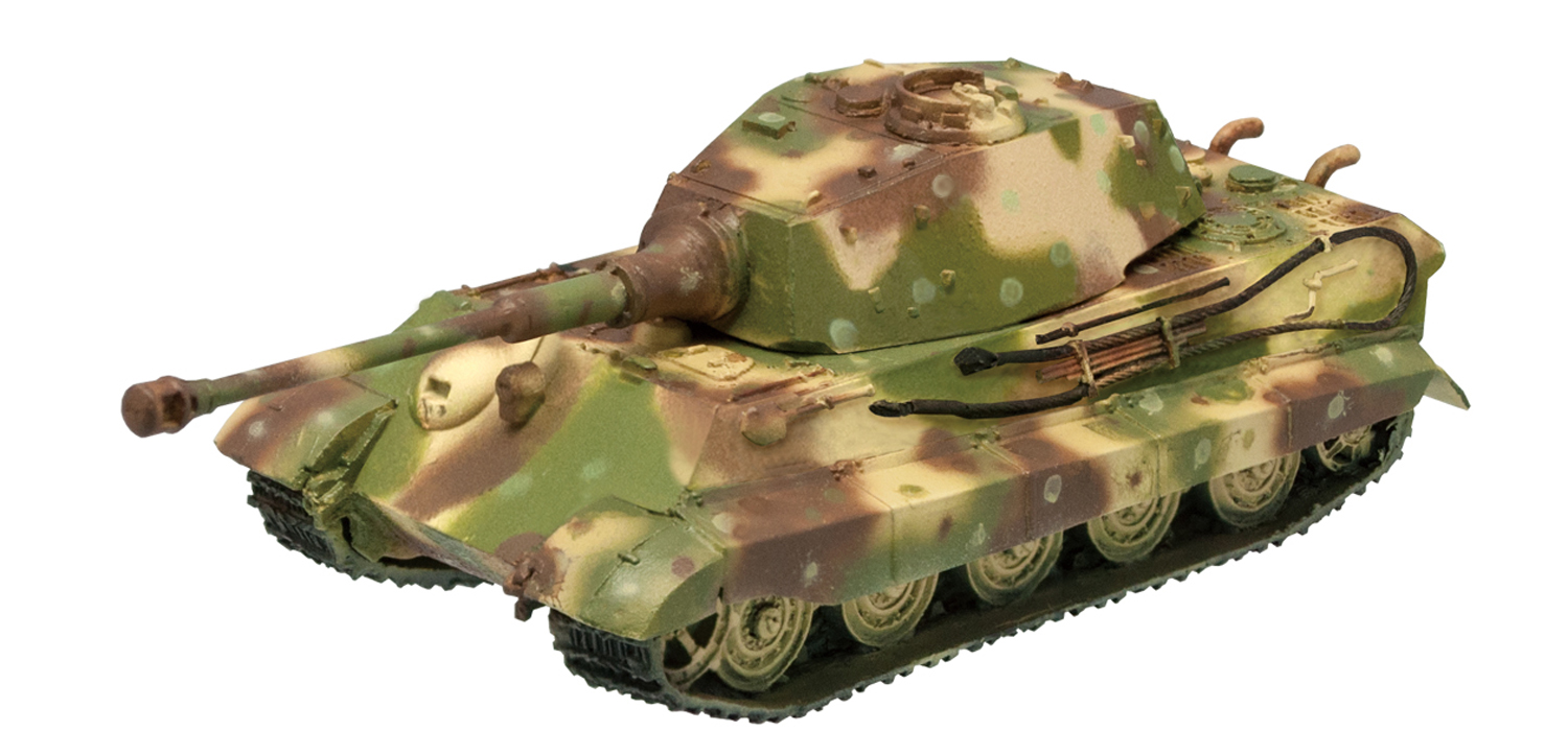 โมเดลรถถังจำลองขนาด 1/144 F-toys World Tank Museum Kit Vol.4 Ardennes1944 #1B German Heavy Tank King Tiger