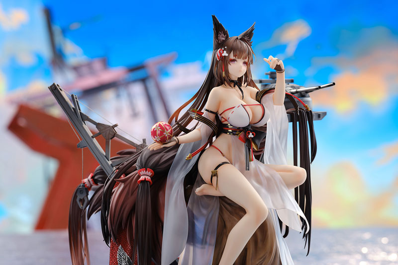 Azur Lane Amagi Wending Waters, Serene Lotus Ver. Acrylic Special Edition w/Display Case 1/7 Complete Figure(Pre-order)(Single Shipment)