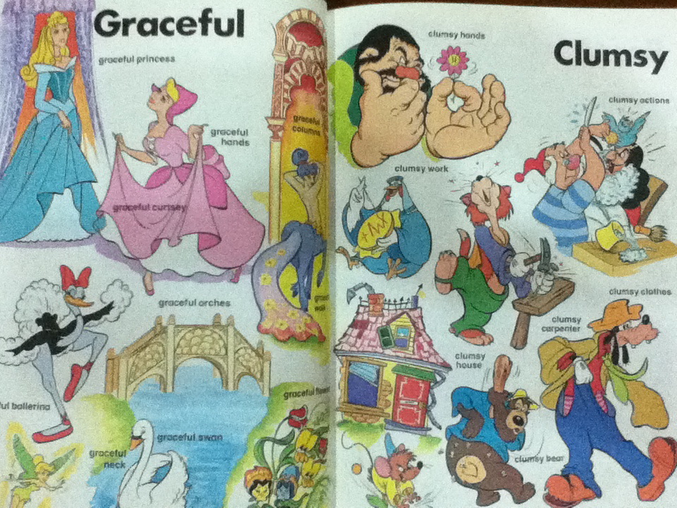 WALT Disney's WORDS THAT ARE OPPOSITES