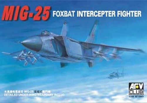 โมเดลเครื่องบิน AFV Club ขนาด 1/100 AF10001 MIG-25