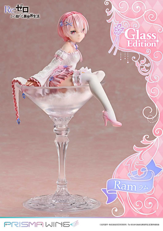 PRISMA WING Re:ZERO -Starting Life in Another World- Ram Glass Edition 1/7 Complete Figure(Pre-order)