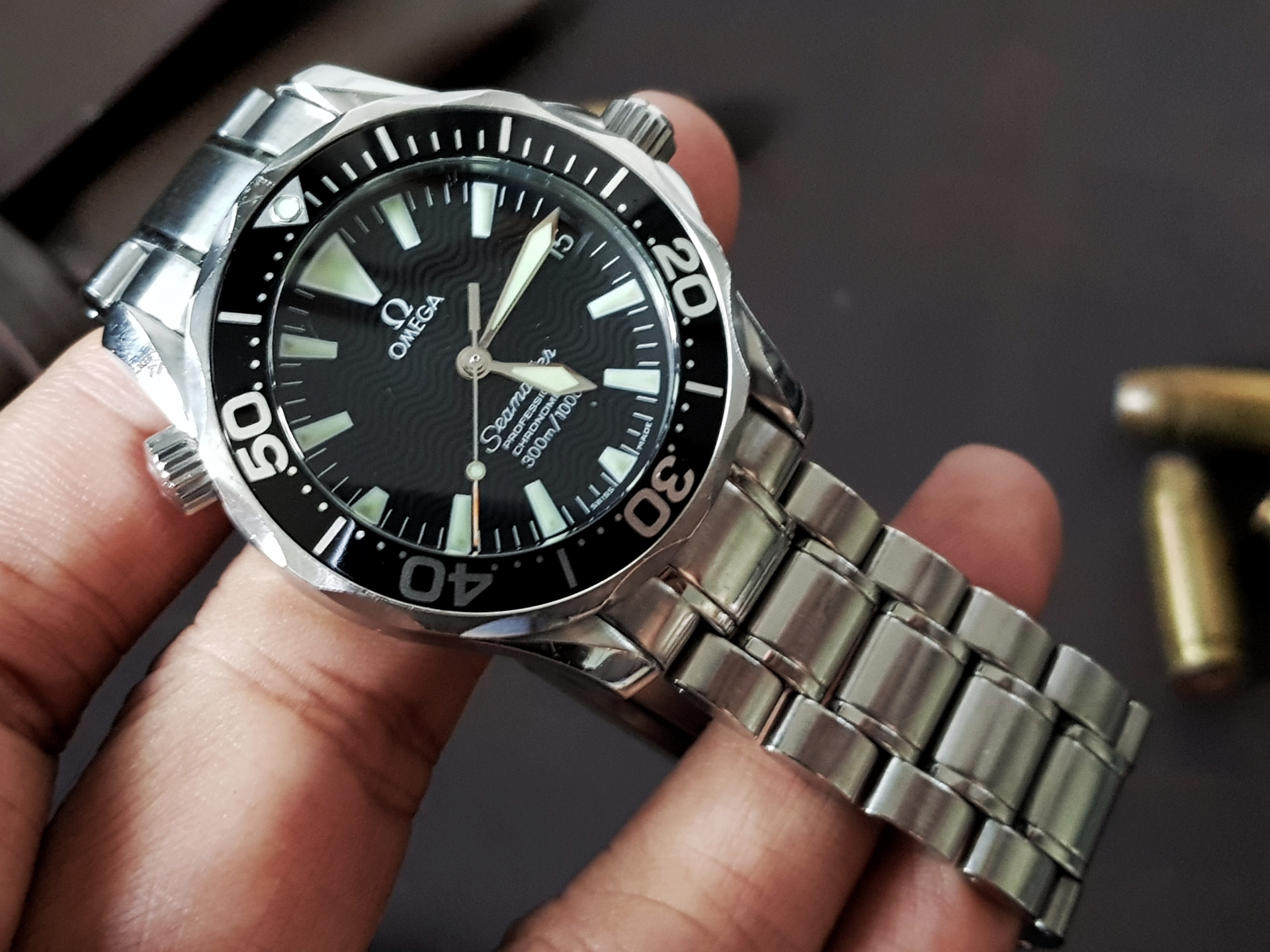 Omega Professional 300 ดำดาบ ระบบ Automatic Chronomter Cal1120 ขนาด38mm ไม่รวมเม็ดมะยม