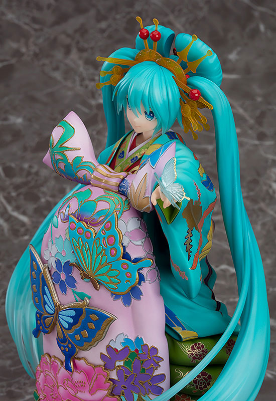 Character Vocal Series 01 Hatsune Miku Chou Kabuki Kuruwakotoba Awasekagami Ver. 1/7 Complete Figure(In-Stock)