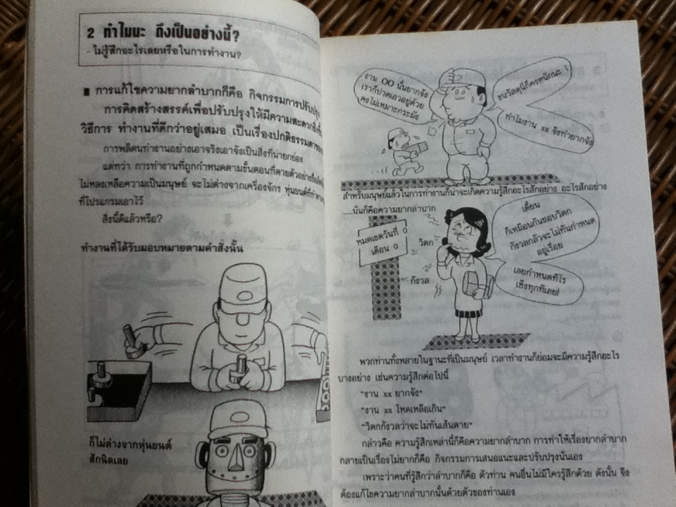 เพลิดเพลินเป็น 100 เท่า กับการเสนอแนะเพื่อการปรับปรุง เล่ม 1 วิธีดำเนินกิจกรรมการปรับปรุงและวิธีเพิ่มพลังความคิดสร้างสรรค์