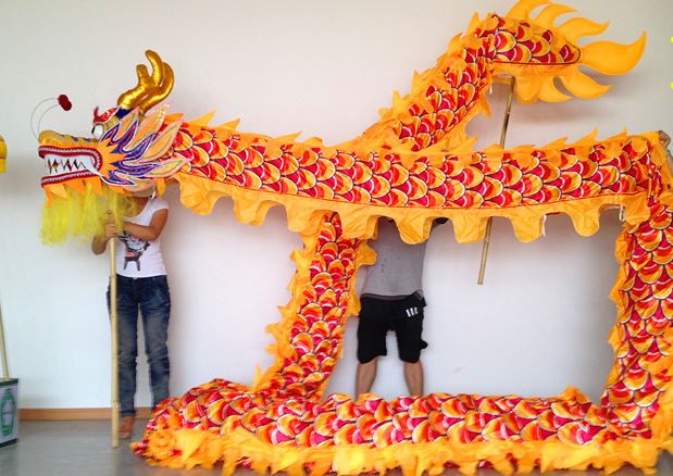 เชิดมังกร มังกรสำหรับเด็ก นักเรียน สำหรับการแสดงเชิดมังกรเบอร์ห้า 5号学生龙儿童舞龙 Dragon No. 5 for Children or Students Perform Dragon Dance