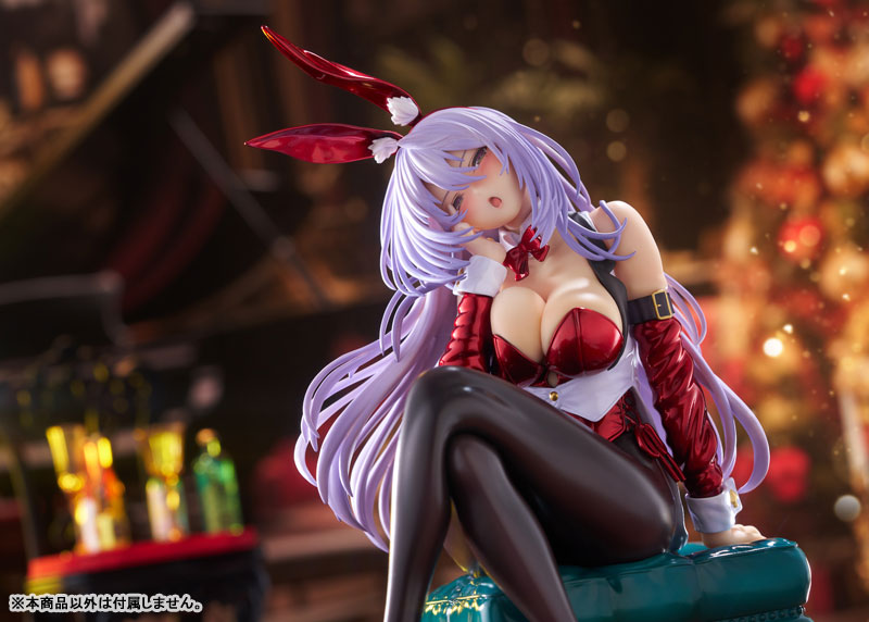 She Laughs Shy...I Feel Ashamed AMAGASA TSUDURI Bunny Style (Xmas santa color) 1/7 Complete Figure(Pre-order)