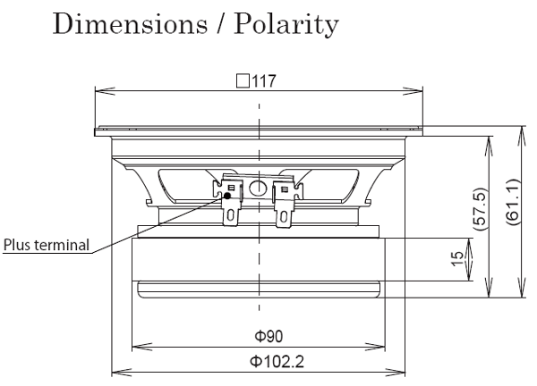 ดอกลำโพง Fostex FE126NV 4.5" Full Range