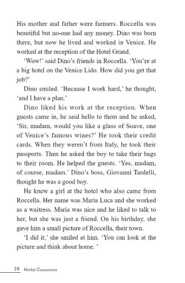 หนังสืออ่านนอกเวลาภาษาอังกฤษเรื่อง Hotel Casanova (ระดับ 1) Hotel Casanova (Level 1)