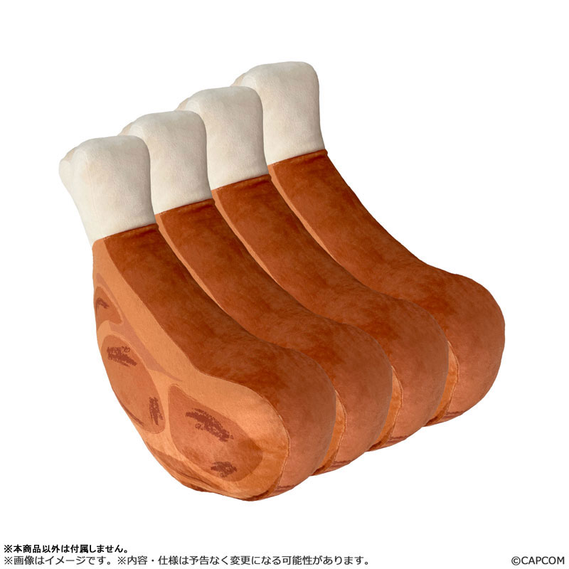 Monster Hunter Wilds Well-Done Steak Plush(Pre-order)