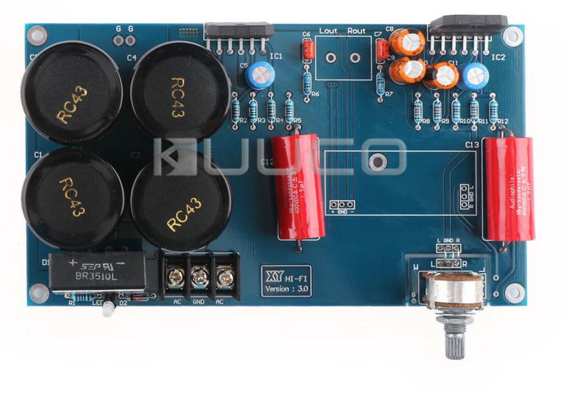 LM3886TF Mono Power Amplifier Module AC 20V~28V 60W Amplifier Rectifier Filter 2in1 Amplifier Finished Board