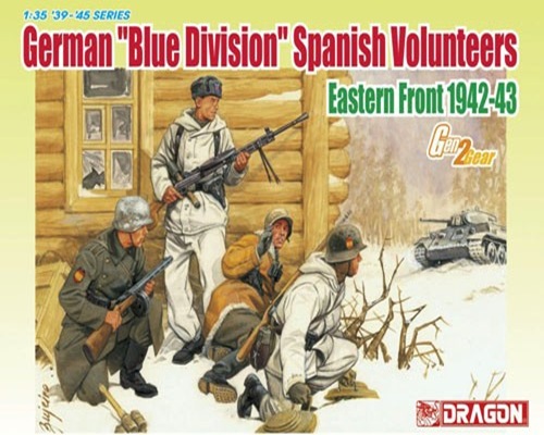 โมเดลฟิกเกอร์ Dragon Models 1/35 DRA6674 German Blue Div Spanish Volunteer