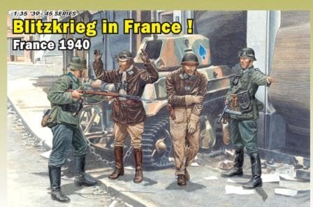 โมเดลฟิกเกอร์ Dragon Models 1/35 DGM6478 Blitzkrieg in France ! France 1940