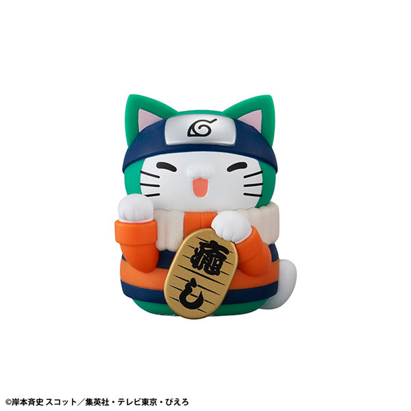 MEGA CAT PROJECT NARUTO Nyaruto! Colorful Maneki Neko FORTUNE 6Pack BOX(Pre-order)