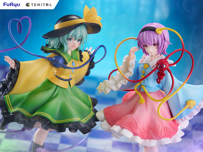 TENITOL Touhou Project Satori Komeiji & Koishi Komeiji Complete Figure(Pre-order)