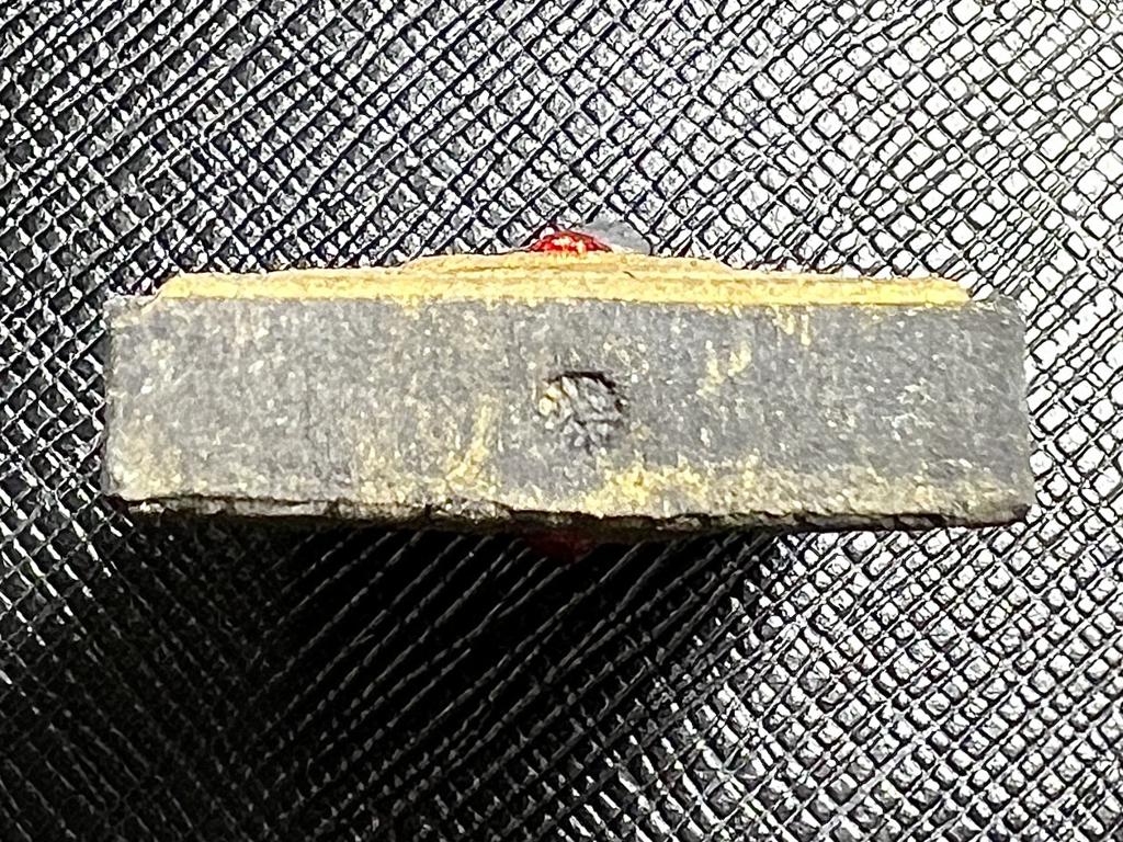 พระสมเด็จปรกโพธิ์ (เนื้อผงใบลานสีดำ, ฝังตะกรุด) Phra Somdej Prokpho (Black palm leaf powder, Embedded with Takrud). SKU-03272
