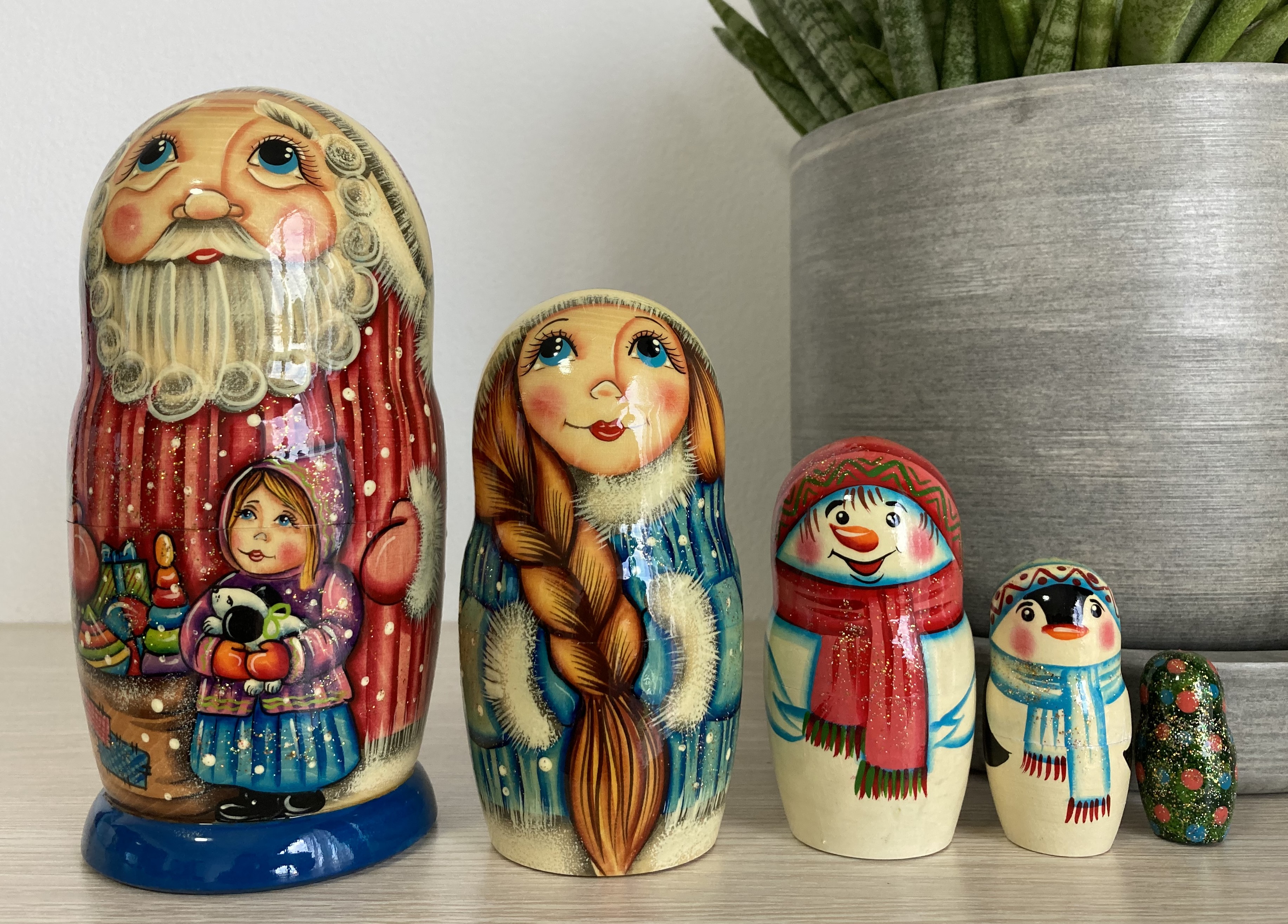ตุ๊กตาแม่ลูกดก (Matryoshka) - From Russia With Love "Santa Claus"