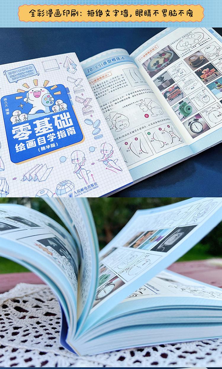 (พร้อมส่ง) หนังสือคู่มือวาดภาพด้วยตัวเองระดับเริ่มต้น