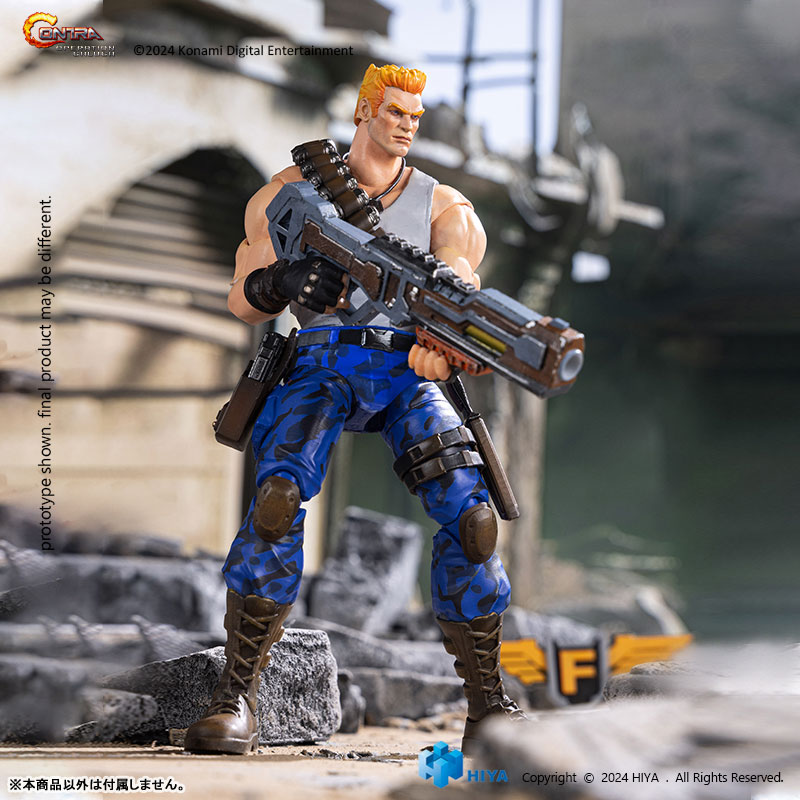 Contra: Operation Galuga 1/12 Exquisite Basic Action Figure Bill Rizer(Provisional Pre-order)