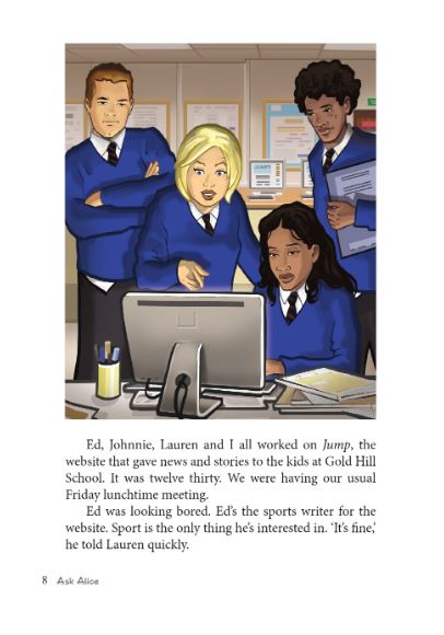 หนังสืออ่านนอกเวลาภาษาอังกฤษเรื่อง Ask Alice (ระดับ 2) Ask Alice (English Reading Level 2)