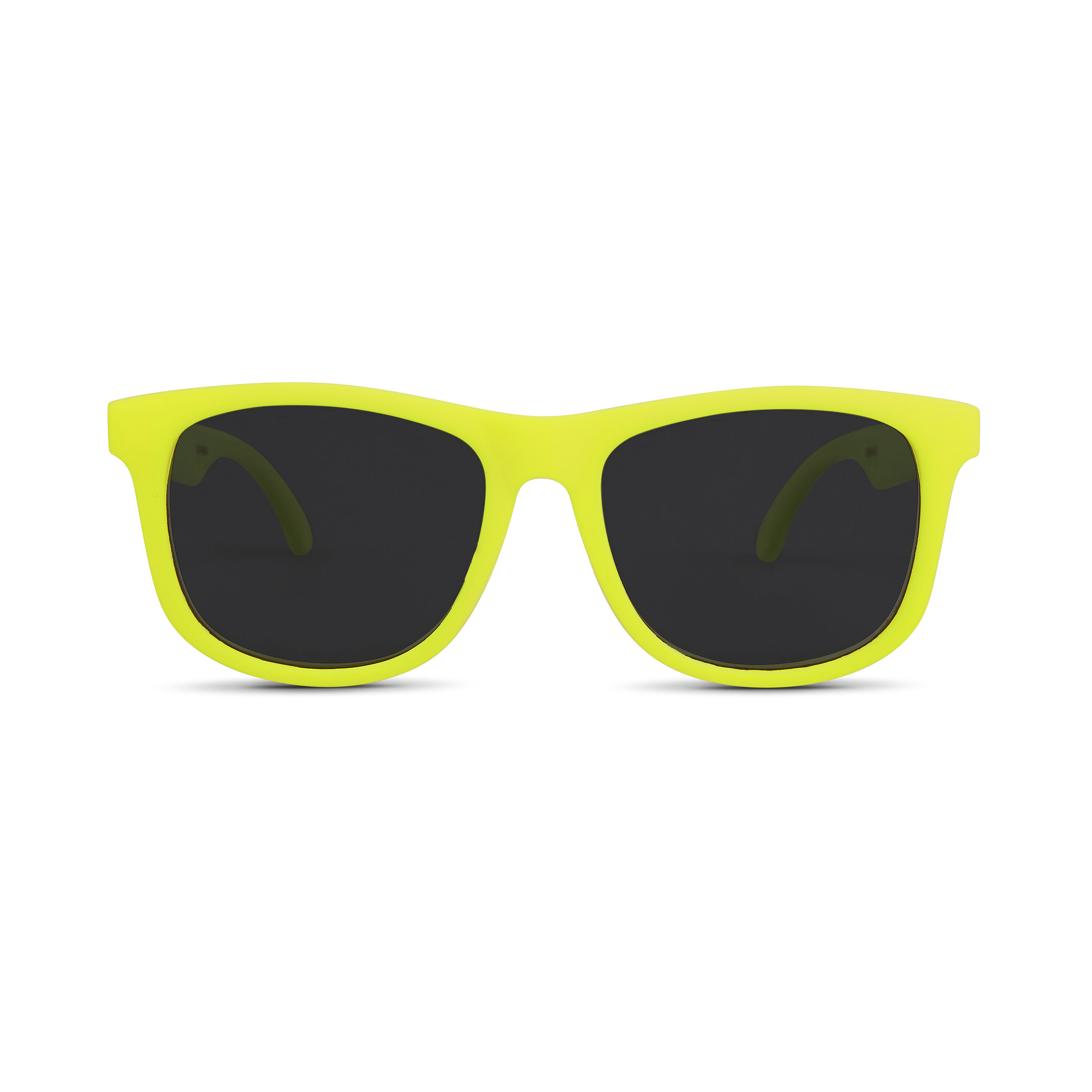 Hipsterkid Neon Yellow Sunglasses Age 0-2 แว่นกันแดดเด็กเหลืองนีออน (Logo-H)