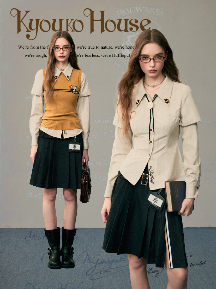 [Pre-Order] Kyouko x Harry Potter เสื้อเชิ้ต 2 ชั้น AW/2024