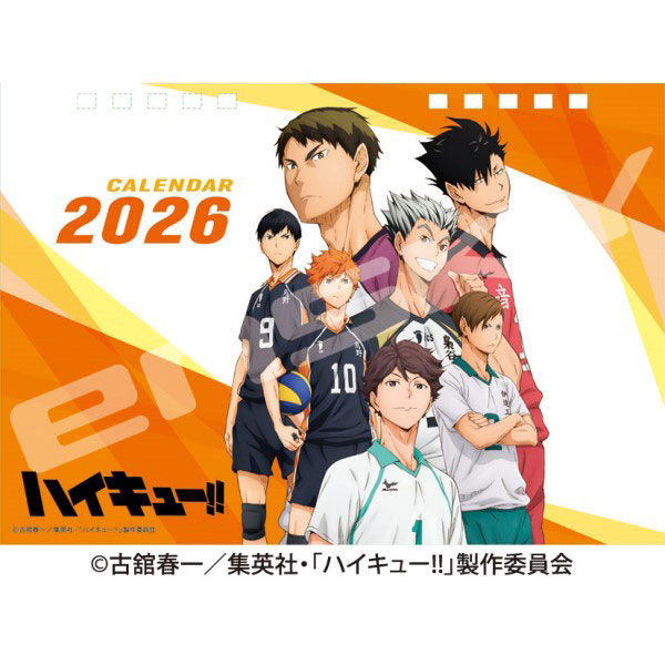 Anime Haikyuu!! CL-024 2026 Tabletop Calendar(Released)