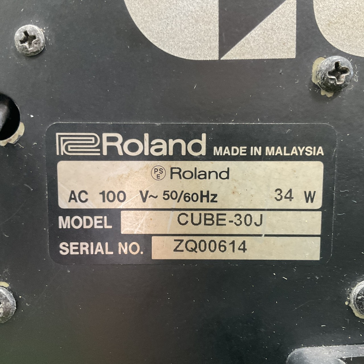 แอมป์กีต้าร์ Roland : CUBE-30J