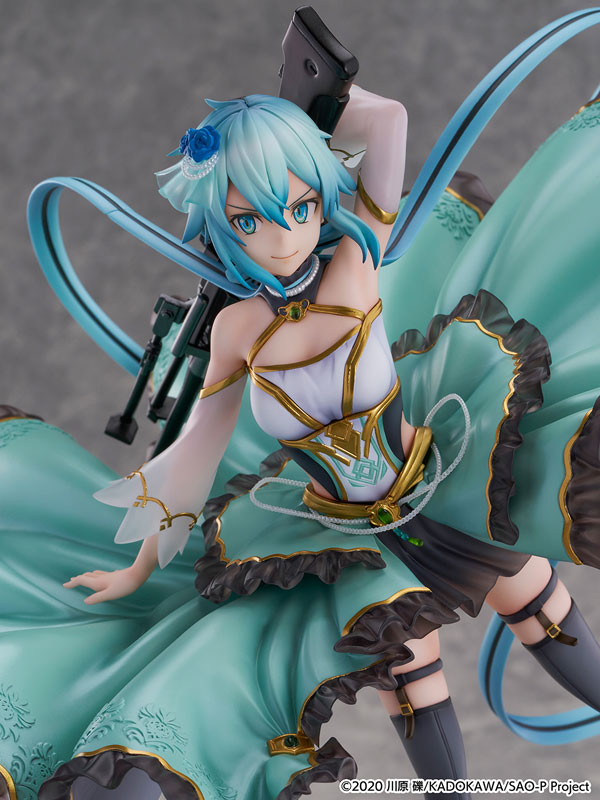 Sword Art Online Sinon -Crystal Dress Ver.- 1/7 Scale Figure(Pre-order)