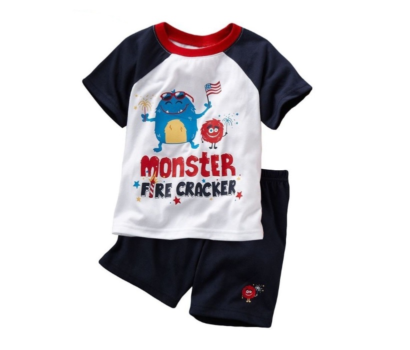 ชุดเด็กชายลาย monster