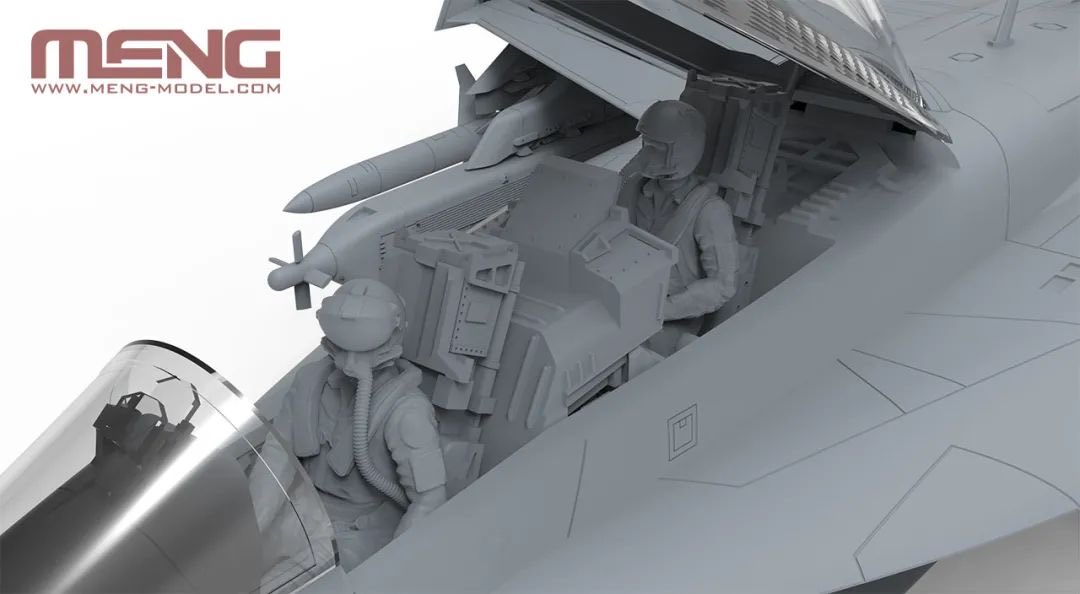 โมเดลเครื่องบิน MENG Model LS-014 1/48 Boeing EA-18G "Growler" Electronic Warfare Attack Aircraft