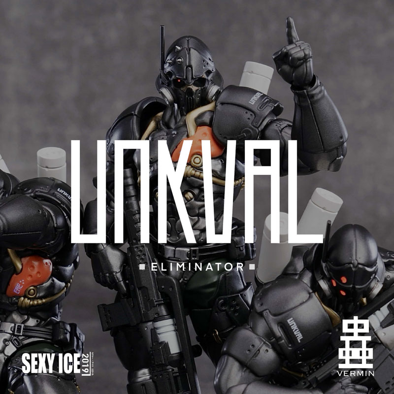 Project Identity: UNKVAL Eliminator Squad edition Ver. Complete Model Action Figure(Pre-order)