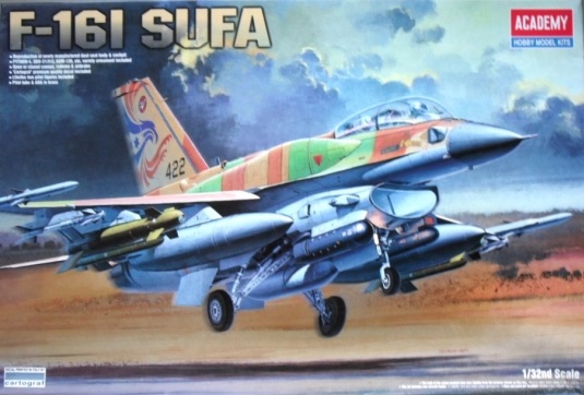โมเดลเครื่องบินจำลอง Academy ขนาด 1/32 AC12105 F-16I Sufa