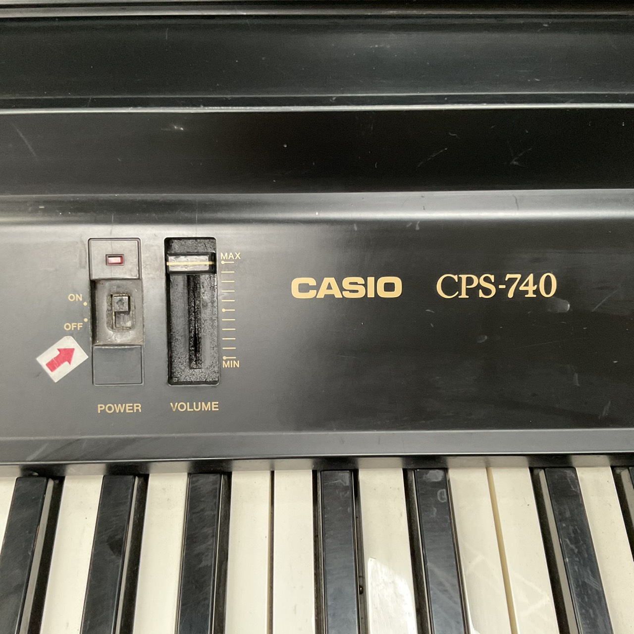 เปียโน CASIO : CPS-740 สินค้าไม่พร้อมใช้งาน (ต้องซ่อม)
