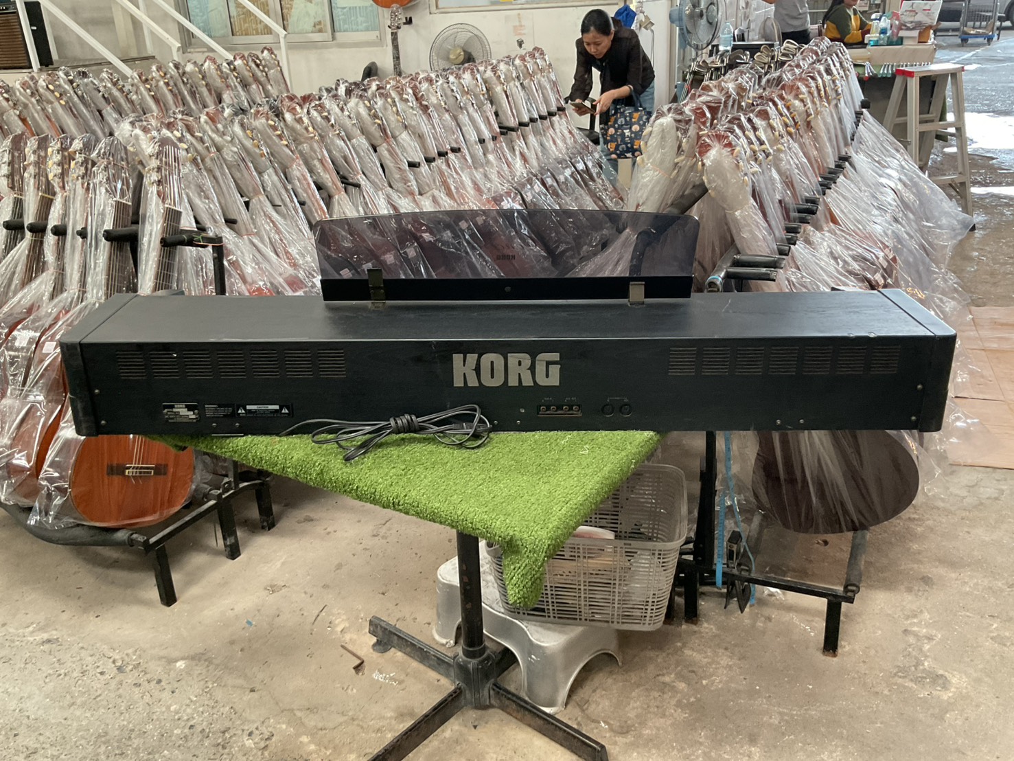 เปียโน KORG : C-25S สินค้าไม่พร้อมใช้งาน (ต้องซ่อม)