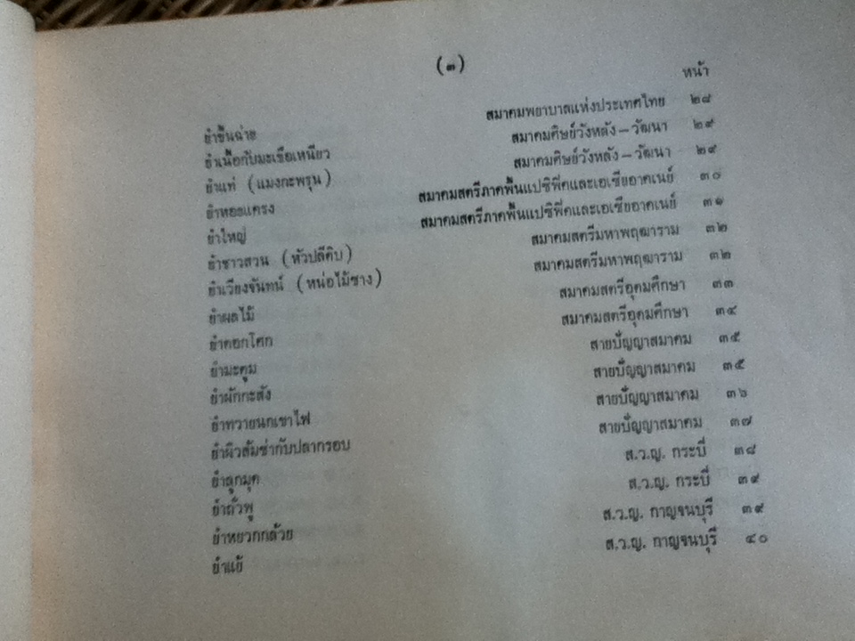 ตำรับยำ และเครื่องจิ้มไทย ของสภาสตรีแห่งชาติในพระบรมราชินูปภัมภ์