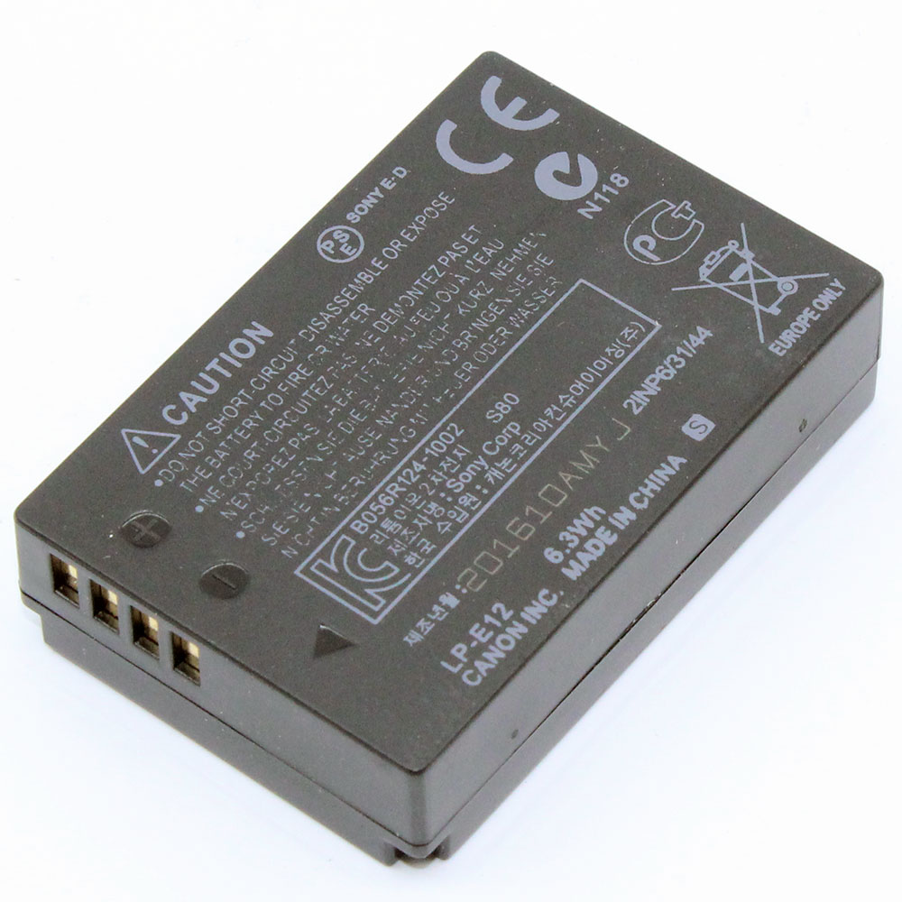 แบตกล้อง Canon รุ่น LP-E12