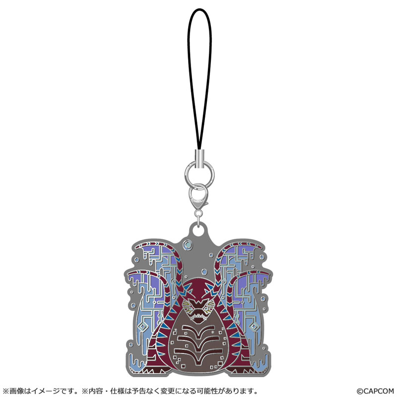 Monster Hunter Wilds Monster Icon Metal Keychain 10Pack BOX(Pre-order)