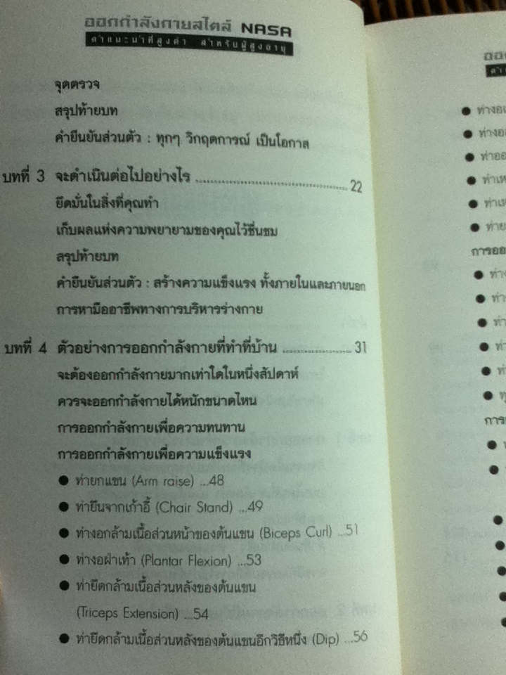 ออกกำลังกายสไตล์ NASA