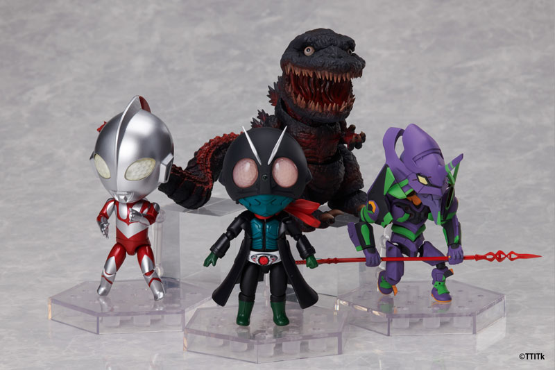 DFORM+ SHIN JAPAN HEROES UNIVERSE Full Action Deforme Figure (Set of 4)(Pre-order)