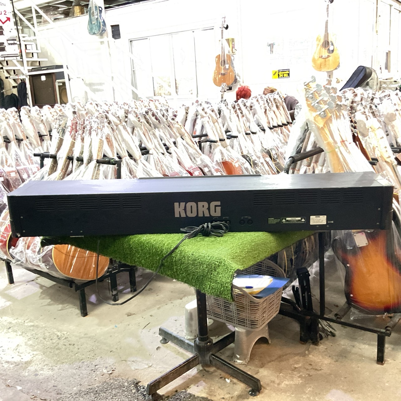 เปียโน KORG : C-16 สินค้าไม่พร้อมใช้งาน (ต้องซ่อม)