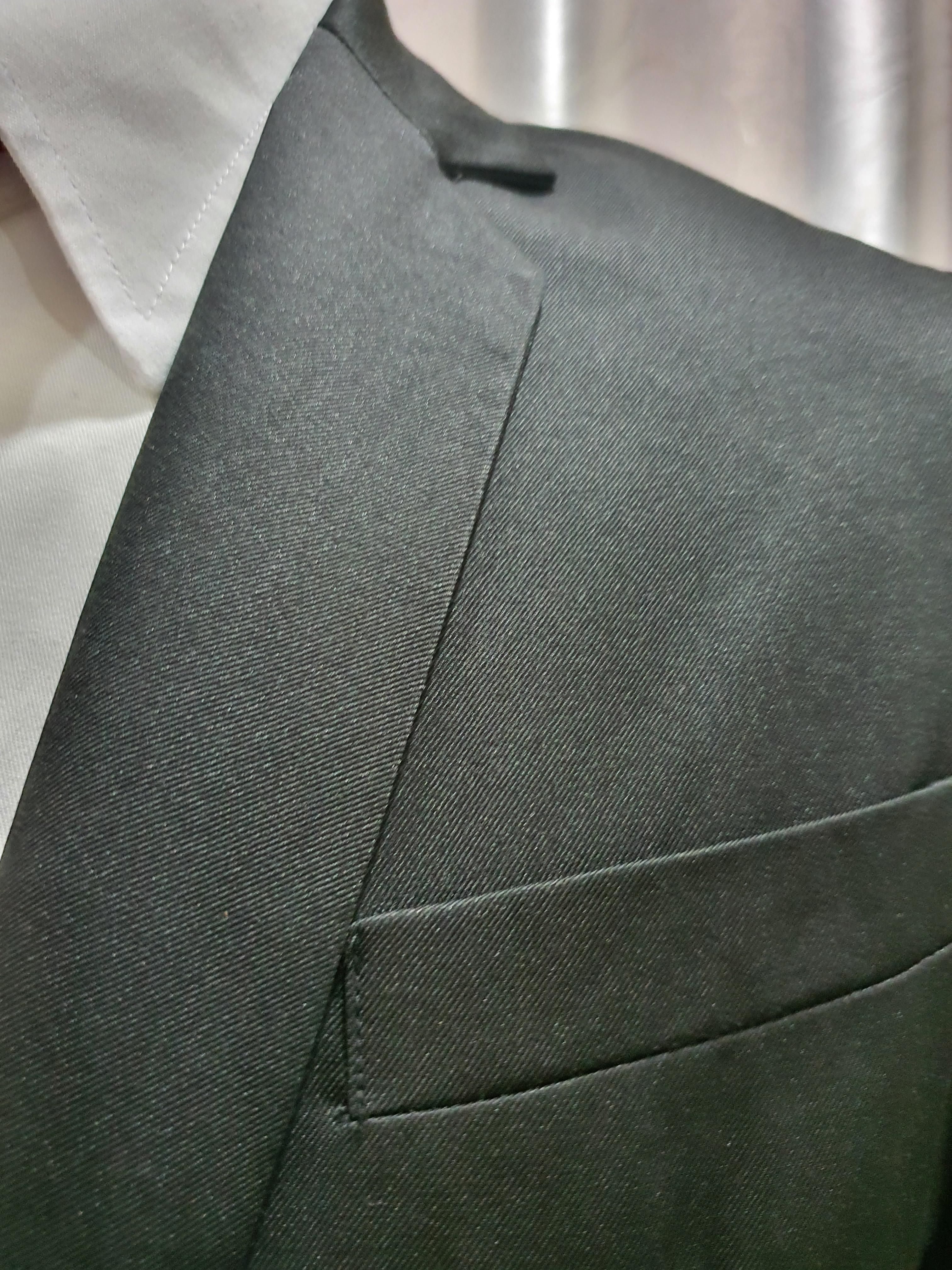 SUIT C0014 เสื้อสูท มือสอง สีดำ อก 35 นิ้ว