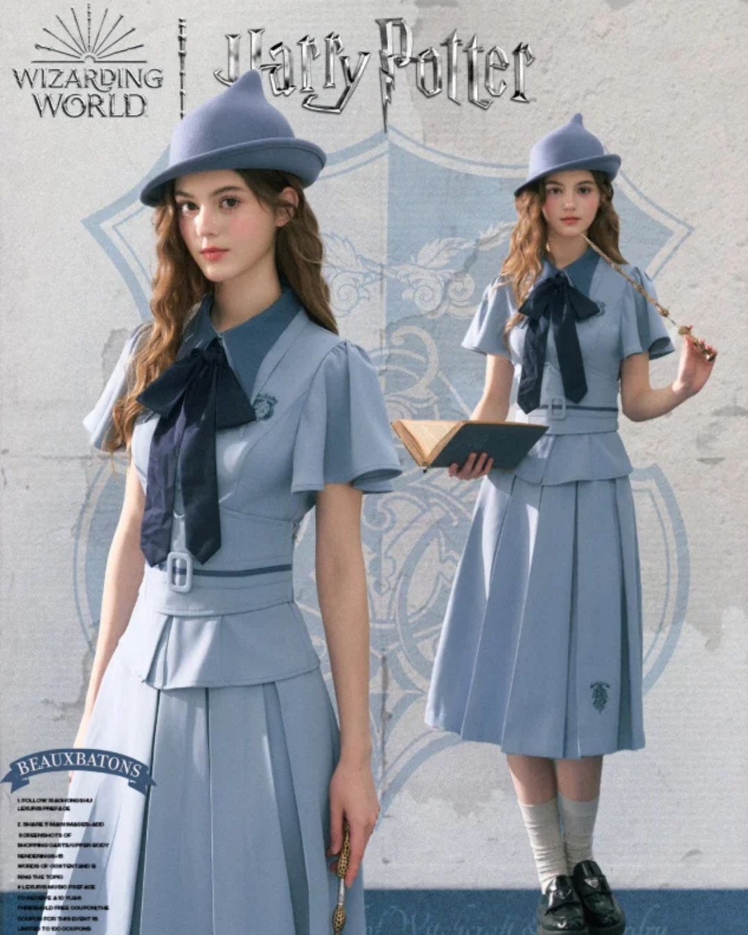 [Pre-Order] Kyouko x Harry Potter Beauxbatons uniform V.2 ชุดนักเรียนโบซ์บาตง S/2025