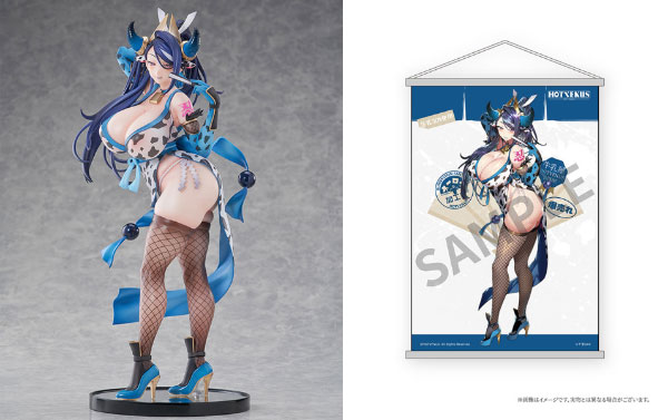 [Bonus] Bunnystein Fantasy Aurora Kunoichi Outfit Ver. Wall Scroll Set 1/6 Complete Figure(Pre-order)
