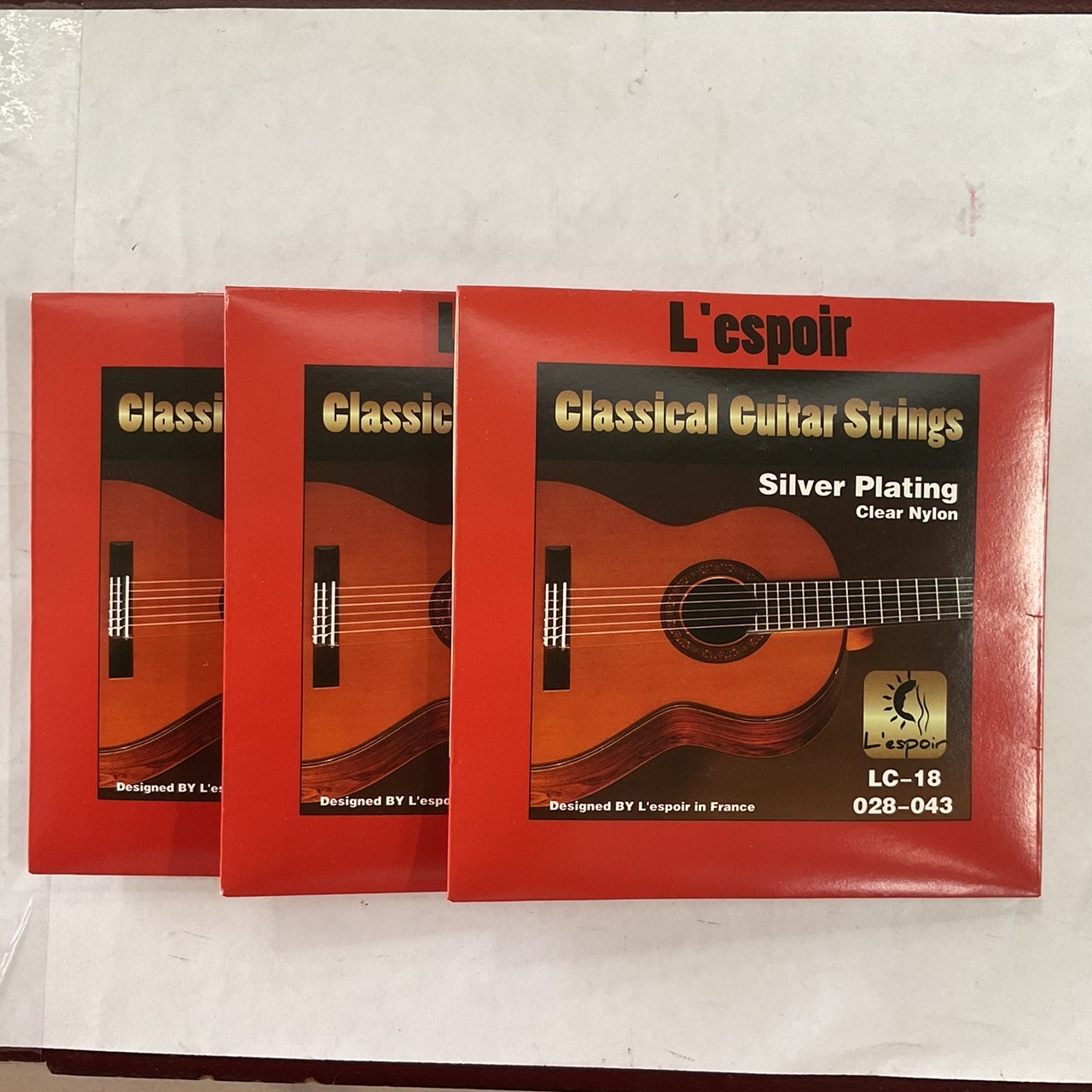 สายกีต้าร์คลาสสิค (จำนวน 3 ชุด)