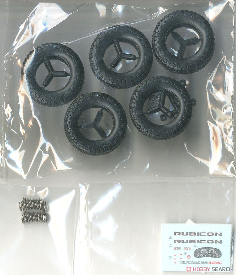 โมเดลรถ Meng Model ขนาด 1/24 CS-003 Jeep Wrangler Rubicon 2-Door 10th Anniversary Edition