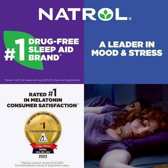 Natrol Gummies Melatonin 5 mg. 180 Gummies