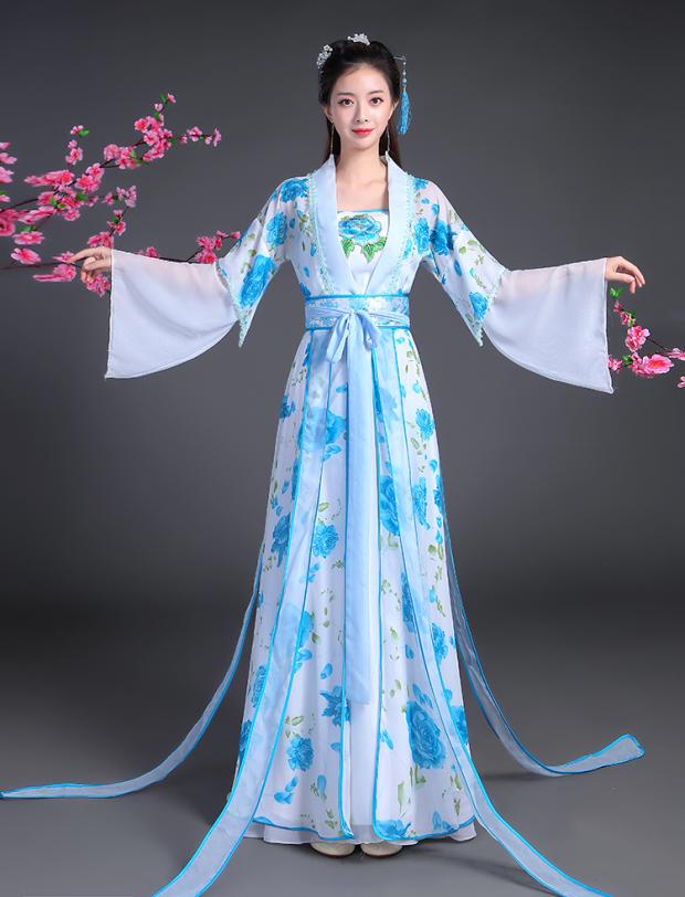 ชุดองค์หญิงราชวงศ์ถัง 唐朝宫廷汉服公主 Tang Dynasty Chinese Princess Costume